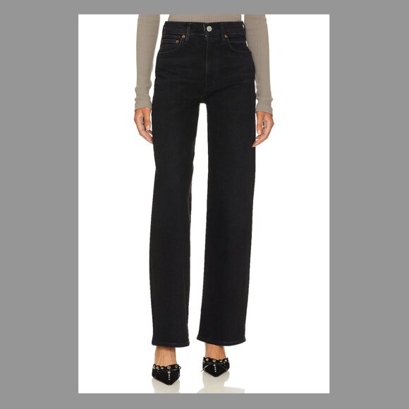 NWT AGOLDE Harper Jean in Hush - Size 24 - Picture 1 of 9